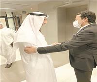 وزير الرياضة يبحث آليات التعاون مع وزير ريادة الأعمال الإماراتي
