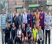 تكريم طلاب المدن الجامعية الفائزين في اللقاء الرياضي بجامعة بنها