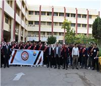 طلاب من أجل مصر يفتتحون ماراثون الإنتخابات الطلابية بجامعة مدينة السادات