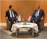 وزيرا خارجية مصر وقبرص يجتمعان في اثينا
