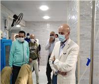 وكيل وزارة الصحة بالشرقية يتفقد سير العمل بمستشفي أولاد صقر 