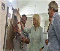 زوجة الأمير تشارلز تزور مستشفى خيري خاص بالحيوانات