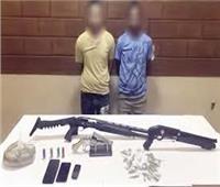 ضبط 70 متهما بحوزتهم أسلحة نارية ومخدرات في الجيزة