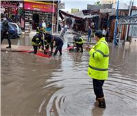 محافظ البحيرة يتفقد أعمال شفط مياه الأمطار بشوارع ونفق شبرا بدمنهور| صور