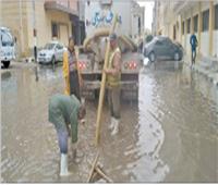  طوارئ بالمحليات وسيارات لشفط المياه.. و«المكنسة» تُحاصر  الإسكندرية