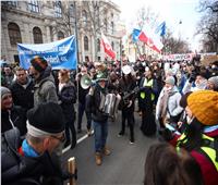 الآلاف يحتجون في فيينا ضد قيود كورونا