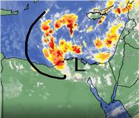 «الأرصاد» تحدد خريطة الأمطار خلال الساعات القادمة