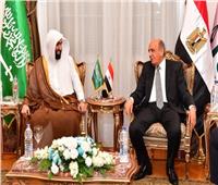 رئيس مجلس الدولة يبحث مع رئيس ديوان المظالم السعودي تعزيز التعاون القضائي