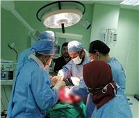 استخراج سيخ حديد من وجه طفل بمستشفى المنيا الجامعي