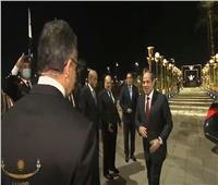 لحظة وصول الرئيس السيسي احتفالية «طريق الكباش» | صور وفيديو
