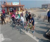 «تعليم القاهرة» تشارك في ماراثون الدراجات والجري لطلبة التربية الفكرية