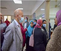 وكيل «صحة الشرقية» يوجه بسرعة إنهاء إجراءات تطعيم المواطنين بلقاح كورونا