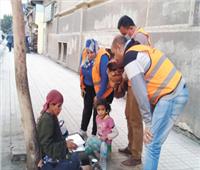 «التدخل السريع» يتعامل مع 96 مواطنا بلا مأوى في يومين