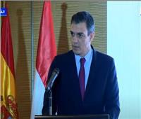 رئيس الوزراء الإسباني: «فرص الاستثمار بين البلدين قوية»