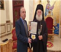 البابا ثيودروس يستقبل نائب وزير الدفاع القبرصي