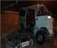 إصابة 8 أشخاص في انقلاب سيارة ميكروباص بـ«حلوان»