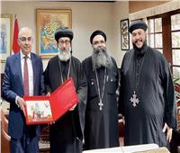 السفير المصري بإندونيسيا يستقبل الأسقف العام لجنوب شرق آسيا
