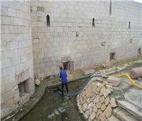 قلعة قايتباي برشيد تحت الحصار.. مياه جوفية وأمطار ونهر النيل | فيديو