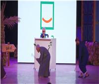 حياة كريمة تعرض مسرحية غنائية بأكاديمية الفنون في الجيزة | فيديو 