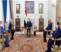 الرئيس السيسي: حل الدولتين أساس السلام الشامل والعادل بالشرق الأوسط