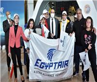 أكاديمية مصر للطيران تستضيف الطفلة بسملة بحضور «الوزير»