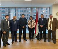 القنصل العام في نيويورك تلتقي بوفد من اتحاد المصريين بأمريكا