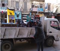 «حملات بالإسكندرية» لإزالة الإشغالات وتطبيق الإجراءات الاحترازية