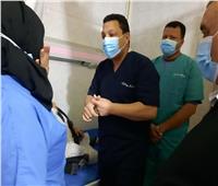 وكيل «صحة المنوفية» يقود قافلة جراحية بمستشفى سرس الليان| صور