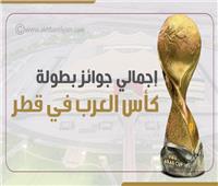 إنفوجراف| 25.5 مليون دولار.. إجمالي جوائز بطولة كأس العرب في قطر