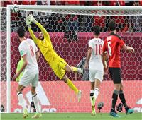 شاهد التصدي الخرافي لمحمد الشناوي في مباراة مصر والأردن