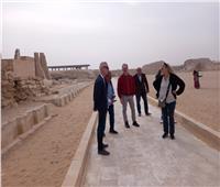 سفير دولة السويد بمصر يزور منطقة آثار سقارة