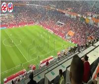 شاهد| حماس وتفاعل الجماهير المصرية في المدرجات خلال مباراة تونس