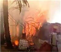 السيطرة على حريق ببني مزار في المنيا دون خسائر بشرية