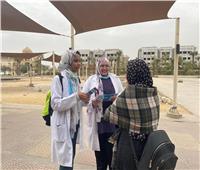«صيدلة حلوان» تنظم حملة للتوعية بالتغذية السليمة لمرضى ضغط الدم