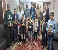 تعليم المنيا تستقبل الطلاب الأوائل ممثلي مصر في مسابقة «يوسي ماس» العالمية 
