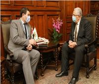 وزير الزراعة يبحث مع نظيره اللبناني آفاق التعاون بين البلدين الشقيقين