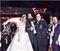 محمود الليثي يشعل حفل زفاف ابنة ماجد المصري| فيديو