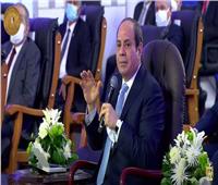الرئيس السيسي: أنفقنا تريليون جنيه لتعويض غياب التنمية والاستثمار في الصعيد