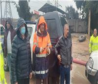 شركة الصرف الصحي بالإسكندرية: جهود مكثفة لرفع تجمعات مياه الأمطار