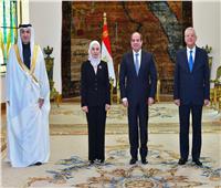 السيسي يستقبل رئيسة مجلس النواب بمملكة البحرين