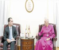 رئيس أساقفة الإسكندرية للكنيسة الأسقفية: زيارة السيسي في الأعياد تؤكد تقدير قيم المواطنة