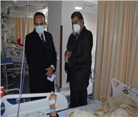 نائب محافظ المنيا يتابع عددا من المستشفيات بمركزي سمالوط وملوي