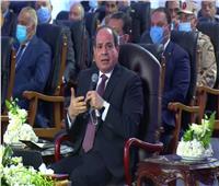 تفاصيل افتتاح وتفقد الرئيس عبد الفتاح السيسي مشروعات تنموية بالصعيد