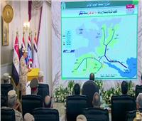 الرئيس السيسي يشاهد عرضًا تفصيليا بالمساحات المزروعة في توشكى | فيديو