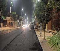 محافظة الجيزة تواصل تطوير متفرعات شارع الهرم| فيديو وصور