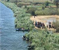غرق مزارع في نهر النيل بسوهاج