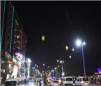 أجواء احتفالية في ليلة رأس السنة بمدن محافظة أسوان 