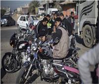 تحرير 2642 مخالفة لقائدي الدراجات النارية لعدم ارتداء الخوذة