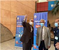 وزير الطيران يتفقد استعدادات مطار شرم الشيخ لاستقبال ضيوف منتدى شباب العالم| صور