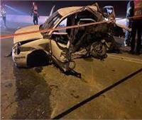 إصابة 17 شخصا في حادث انقلاب سيارة في المنيا